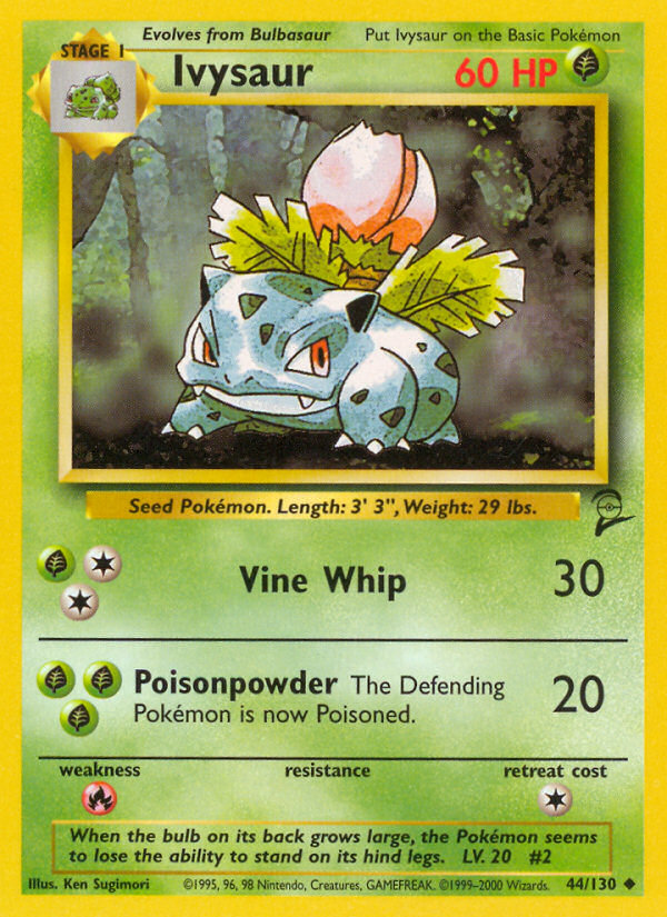 Ivysaur (44/130) [Base Set 2] - Pokémon - Card Brawlers | Quebec | Canada |
