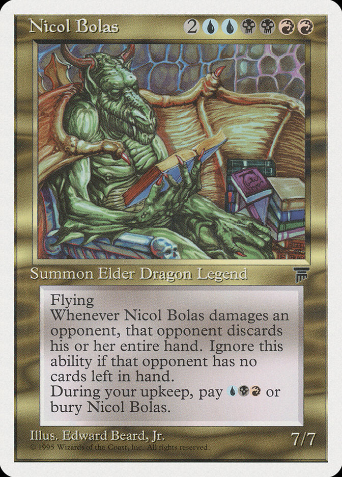 Nicol Bolas [Chronicles] - Magic: The Gathering - Card Brawlers | Quebec | Canada |