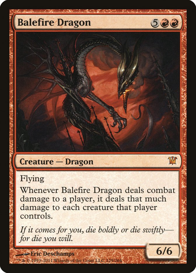 Balefire Dragon [Innistrad] - Magic: The Gathering - Card Brawlers | Quebec | Canada |