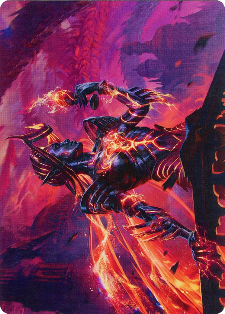 Ayara, Furnace Queen Art Card [March of the Machine Art Series] - Magic: The Gathering - Card Brawlers | Quebec | Canada |