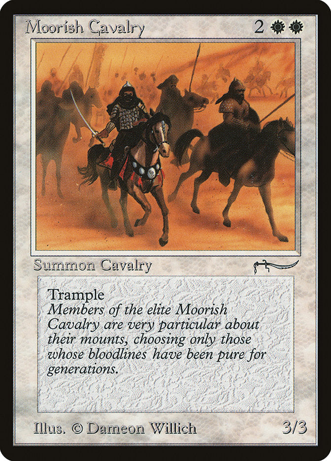 Moorish Cavalry (Light Mana Cost) [Arabian Nights] - Magic: The Gathering - Card Brawlers | Quebec | Canada |