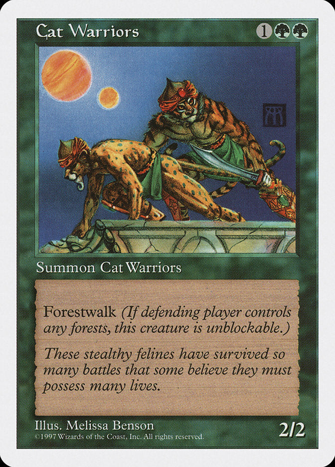 Cat Warriors [Fifth Edition] - Magic: The Gathering - Card Brawlers | Quebec | Canada |