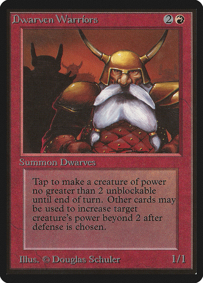 Dwarven Warriors [Beta Edition] - Magic: The Gathering - Card Brawlers | Quebec | Canada |