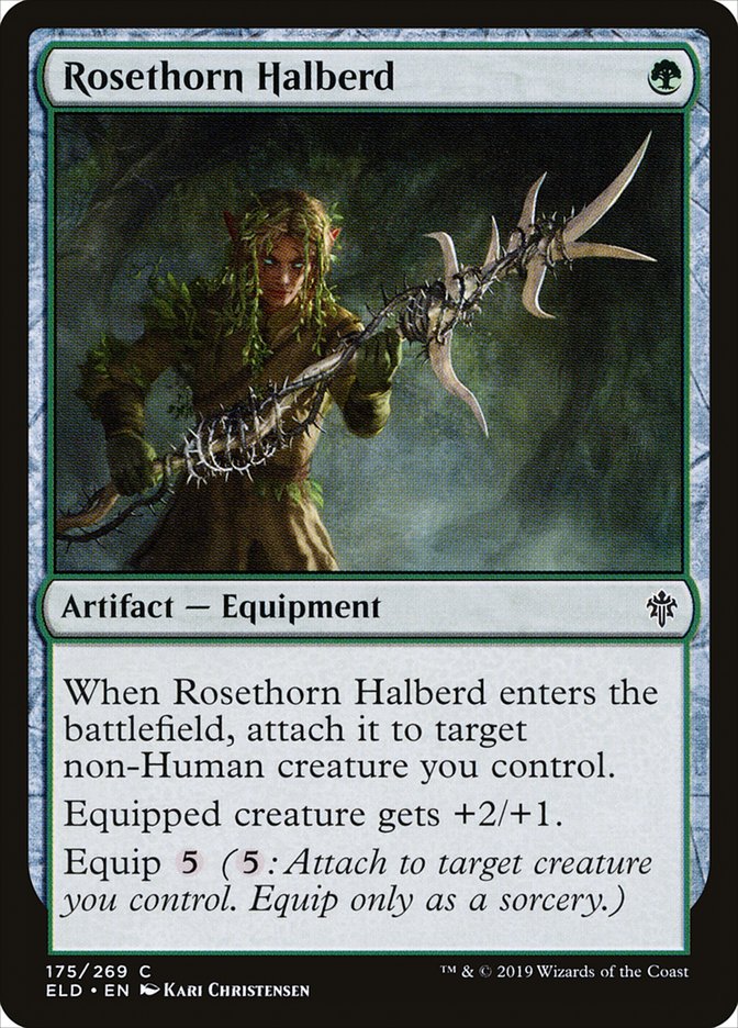 Rosethorn Halberd [Throne of Eldraine] - Magic: The Gathering - Card Brawlers | Quebec | Canada |