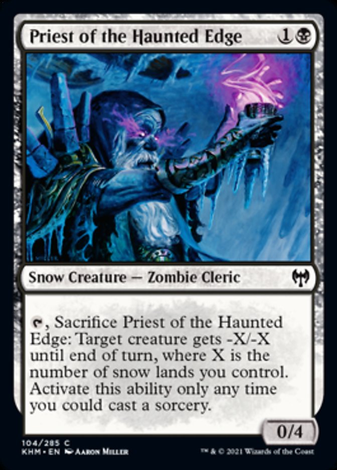 Priest of the Haunted Edge [Kaldheim] - Magic: The Gathering - Card Brawlers | Quebec | Canada |