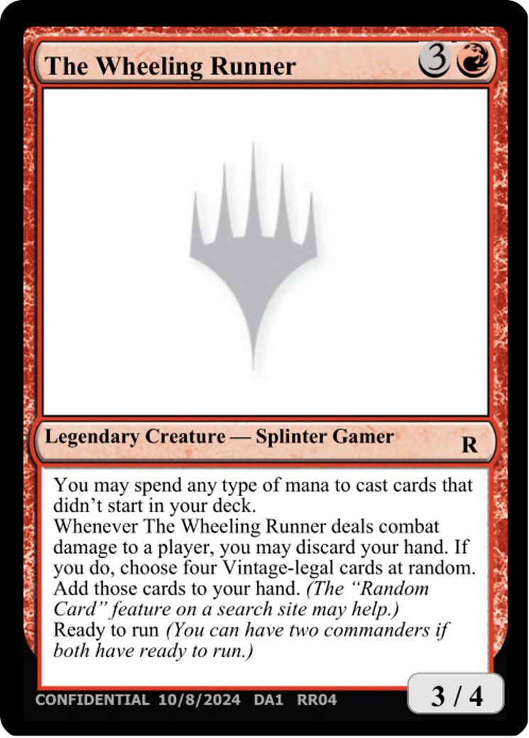 The Wheeling Runner [Unknown Event] - Magic: The Gathering - Card Brawlers | Quebec | Canada |