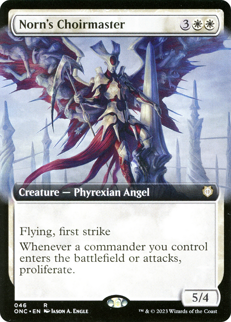Norn's Choirmaster (Extended Art) [Phyrexia: All Will Be One Commander] - Magic: The Gathering - Card Brawlers | Quebec | Canada |