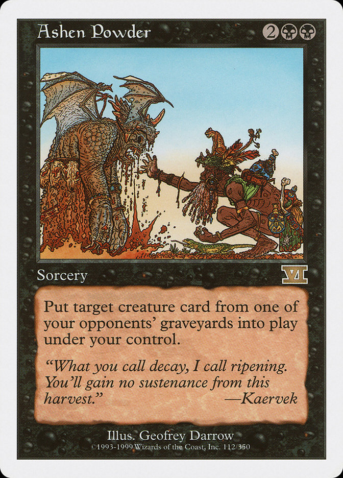 Ashen Powder [Classic Sixth Edition] - Magic: The Gathering - Card Brawlers | Quebec | Canada |