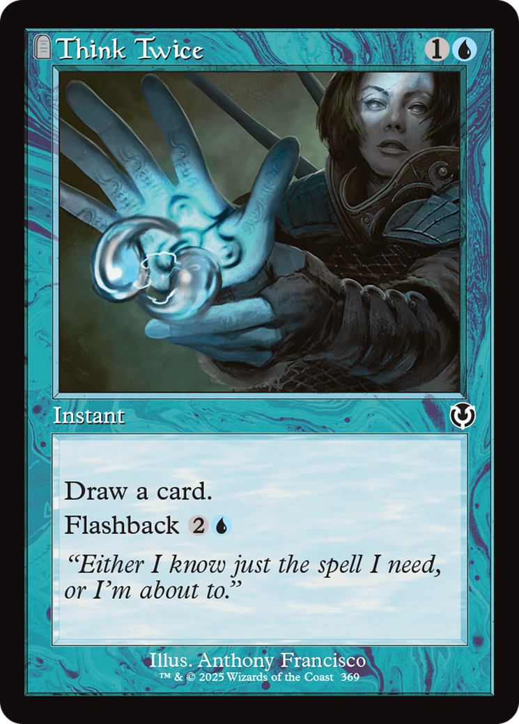 Think Twice (Retro Frame) [Innistrad Remastered] - Magic: The Gathering - Card Brawlers | Quebec | Canada |