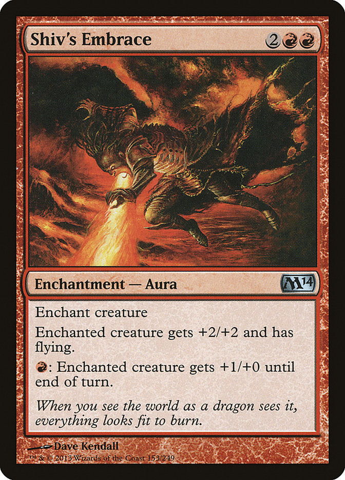 Shiv's Embrace [Magic 2014] - Magic: The Gathering - Card Brawlers | Quebec | Canada |