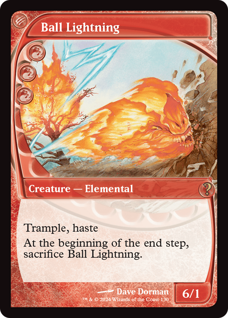 Ball Lightning (Future Sight) [Mystery Booster 2] - Magic: The Gathering - Card Brawlers | Quebec | Canada |