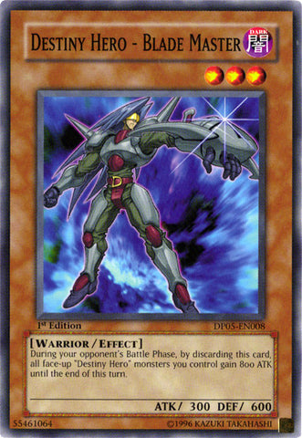Destiny Hero - Blade Master [DP05-EN008] Common - Yu-Gi-Oh! - Card Brawlers | Quebec | Canada |