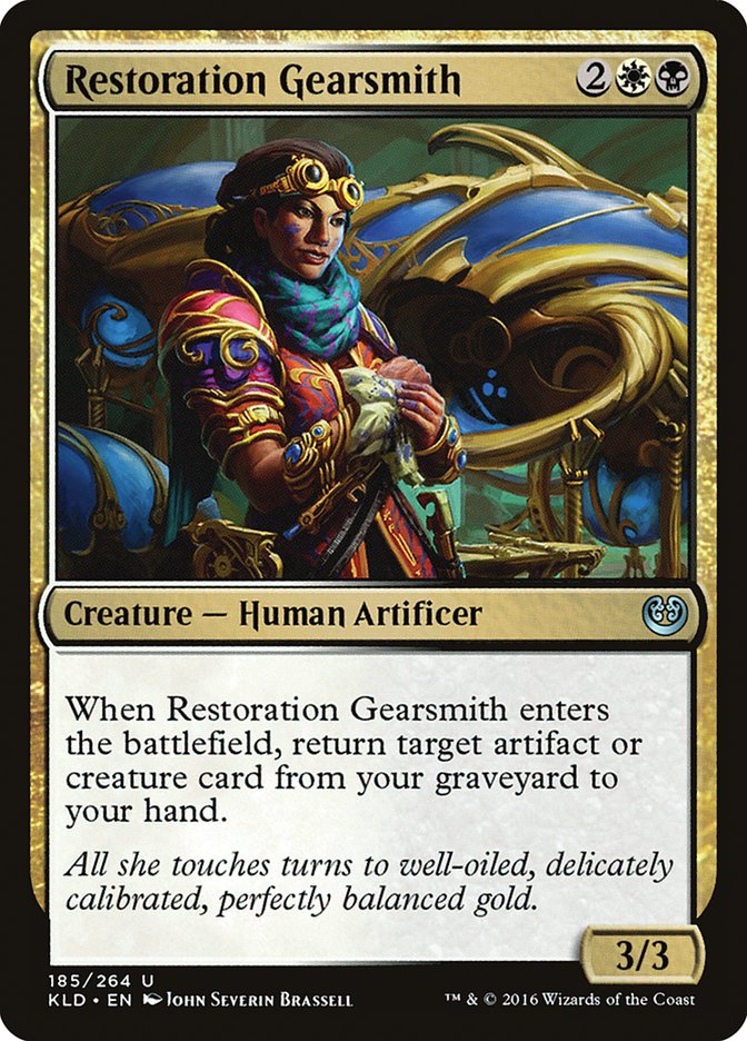 Restoration Gearsmith [Kaladesh] - Magic: The Gathering - Card Brawlers | Quebec | Canada |