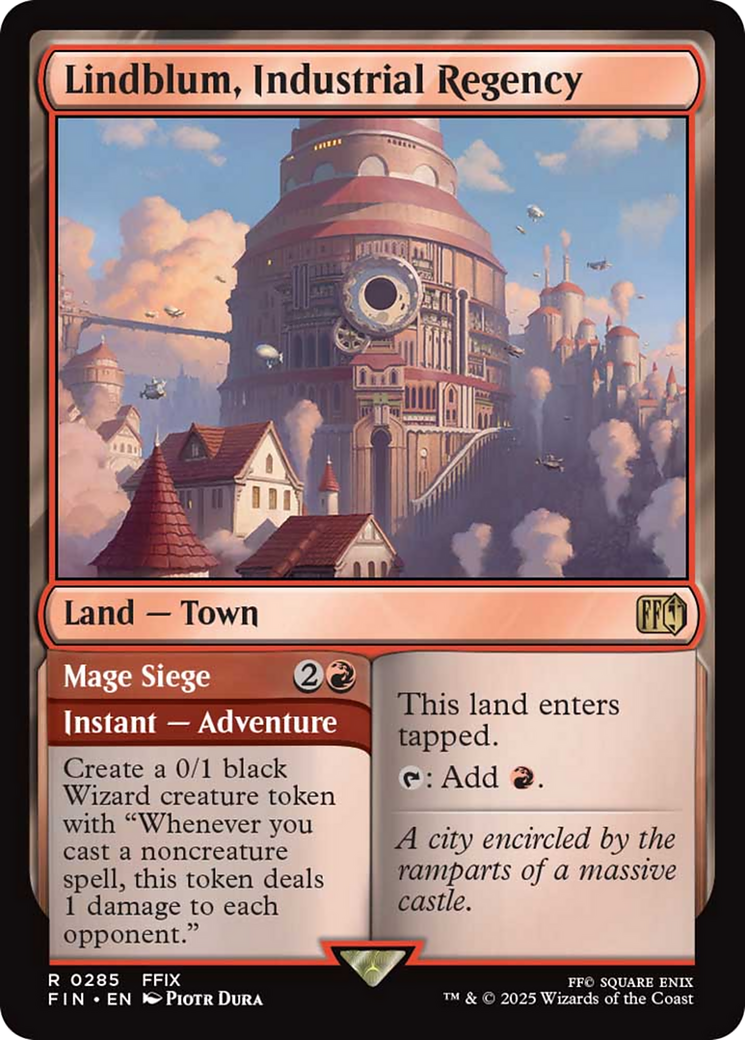 Lindblum, Industrial Regency [FINAL FANTASY] - Magic: The Gathering - Card Brawlers | Quebec | Canada |