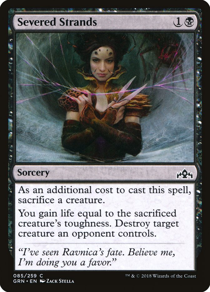 Severed Strands [Guilds of Ravnica] - Magic: The Gathering - Card Brawlers | Quebec | Canada |