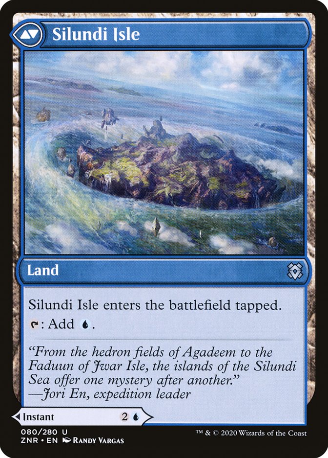 Silundi Vision // Silundi Isle [Zendikar Rising] - Magic: The Gathering - Card Brawlers | Quebec | Canada |