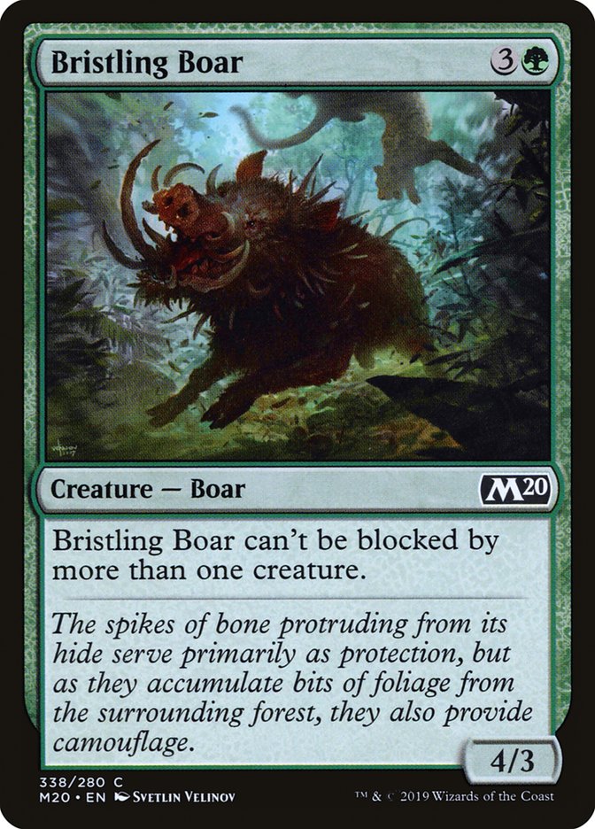 Bristling Boar [Core Set 2020] - Magic: The Gathering - Card Brawlers | Quebec | Canada |