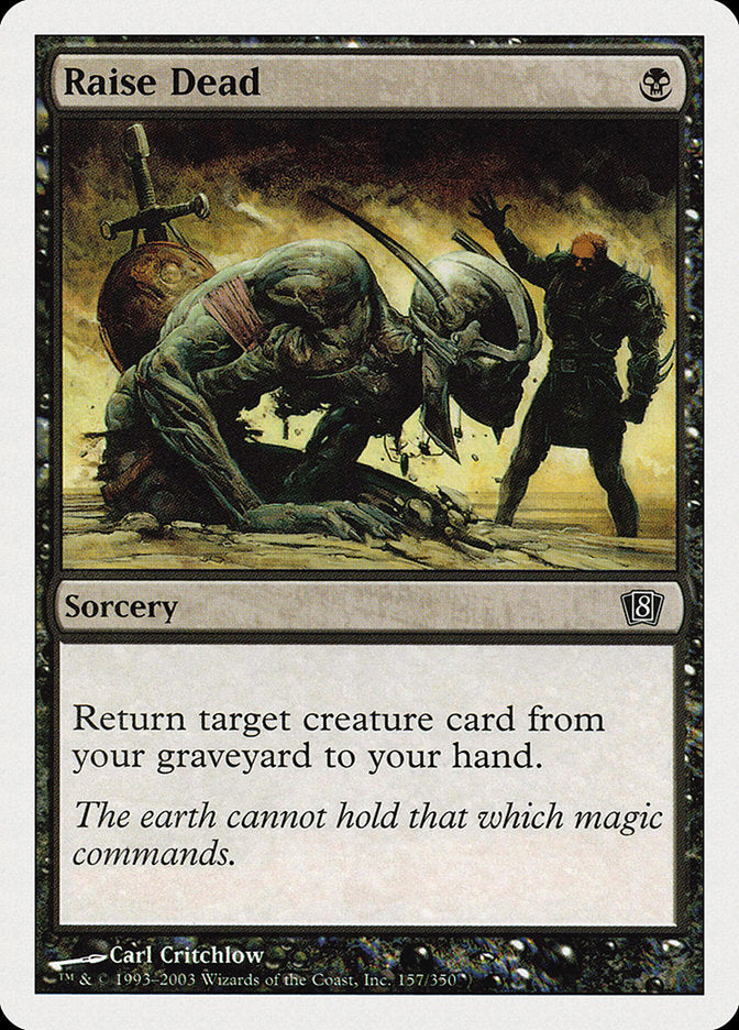 Raise Dead [Eighth Edition] - Magic: The Gathering - Card Brawlers | Quebec | Canada |