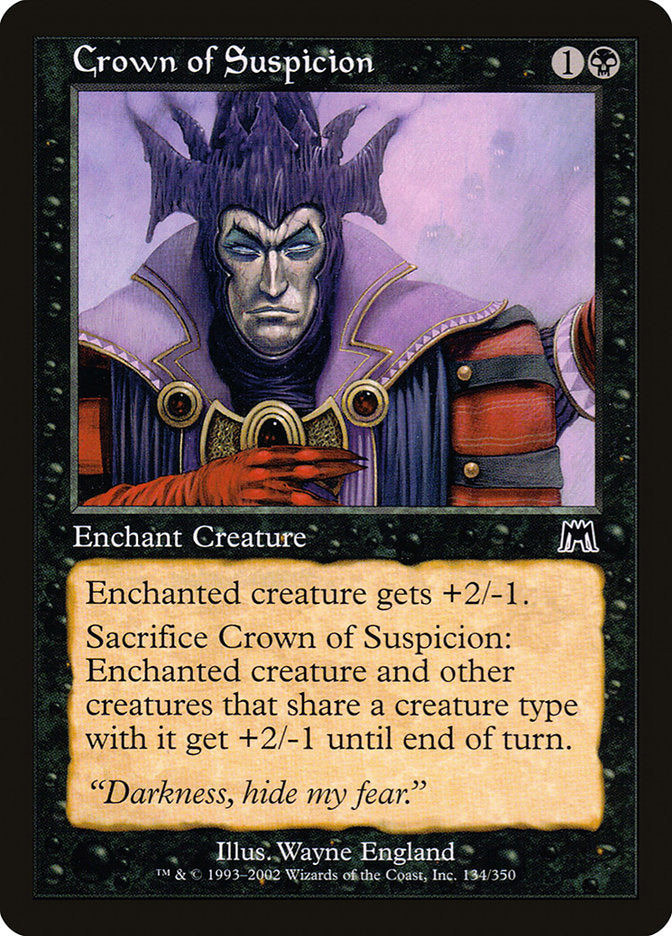 Crown of Suspicion [Onslaught] - Magic: The Gathering - Card Brawlers | Quebec | Canada |