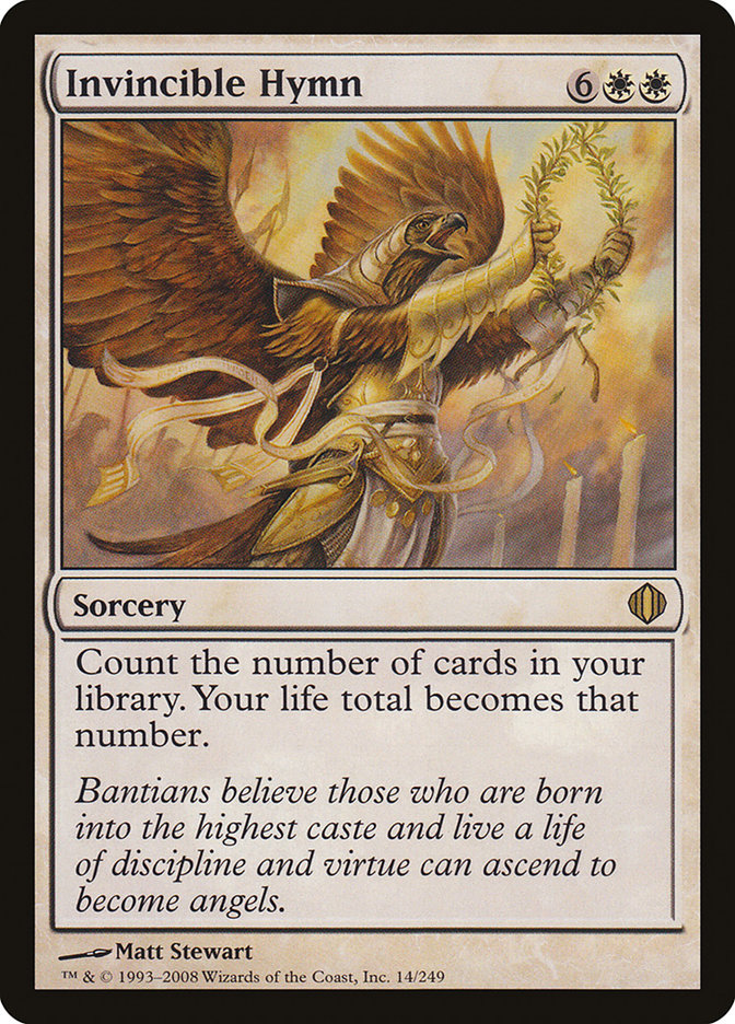 Invincible Hymn [Shards of Alara] - Magic: The Gathering - Card Brawlers | Quebec | Canada |