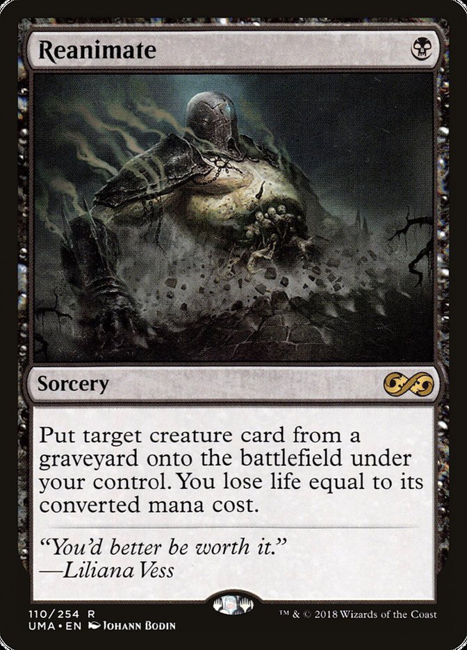 Reanimate [Ultimate Masters] - Magic: The Gathering - Card Brawlers | Quebec | Canada |