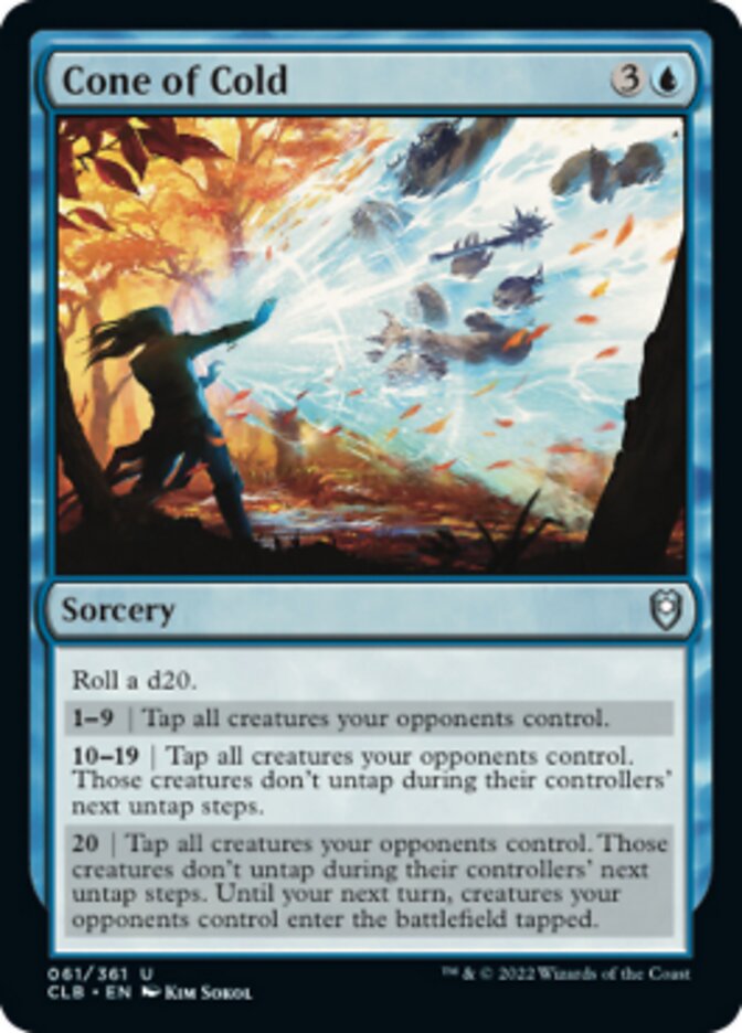 Cone of Cold [Commander Legends: Battle for Baldur's Gate] - Magic: The Gathering - Card Brawlers | Quebec | Canada |
