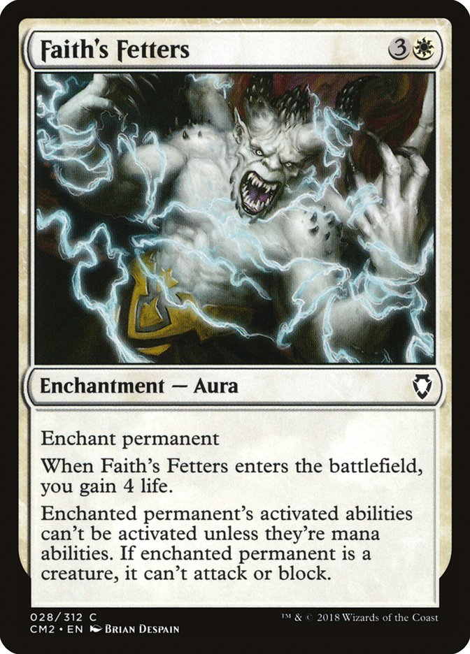 Faith's Fetters [Commander Anthology Volume II] - Magic: The Gathering - Card Brawlers | Quebec | Canada |