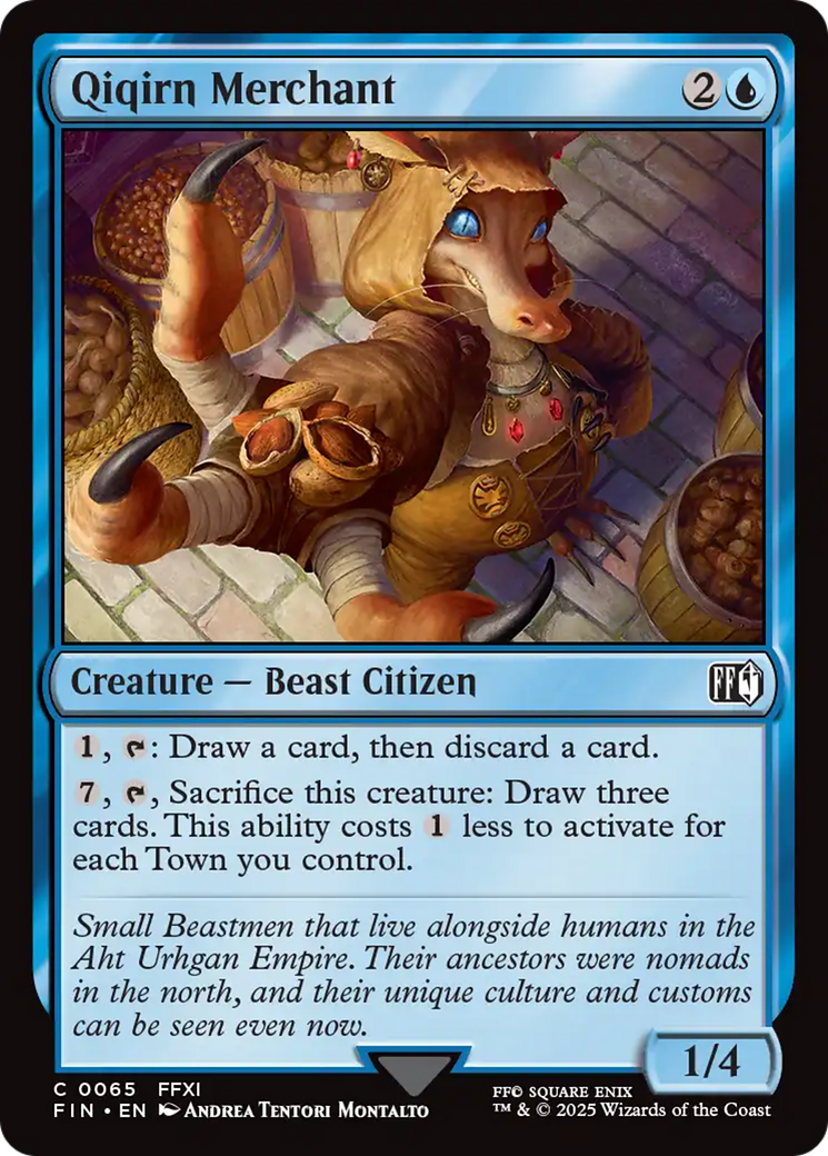 Qiqirn Merchant [FINAL FANTASY] - Magic: The Gathering - Card Brawlers | Quebec | Canada |