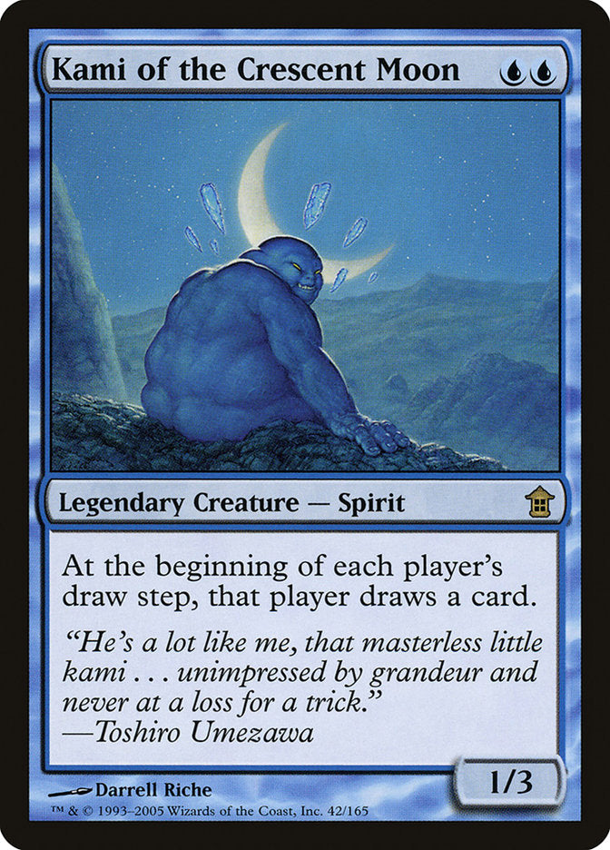 Kami of the Crescent Moon [Saviors of Kamigawa] - Magic: The Gathering - Card Brawlers | Quebec | Canada |