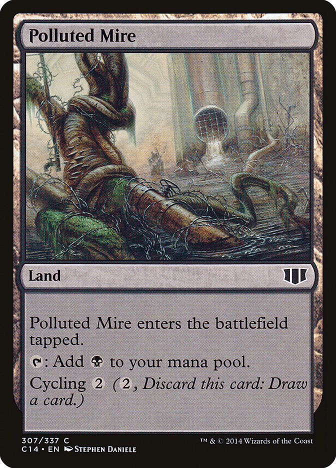Polluted Mire [Commander 2014] - Magic: The Gathering - Card Brawlers | Quebec | Canada |
