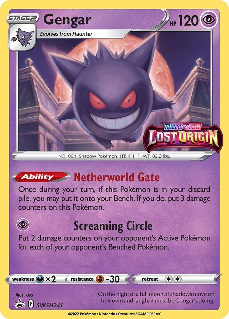 Gengar (SWSH241) [Sword & Shield: Black Star Promos] - Pokémon - Card Brawlers | Quebec | Canada |