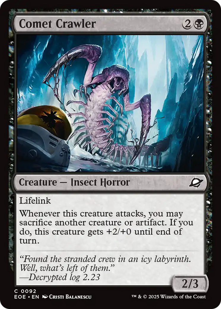 Comet Crawler [Edge of Eternities] - Magic: The Gathering - Card Brawlers | Quebec | Canada |