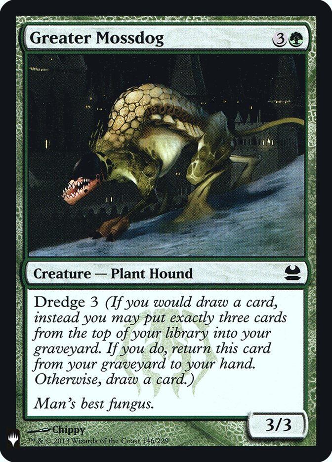 Greater Mossdog [Mystery Booster] - Magic: The Gathering - Card Brawlers | Quebec | Canada |