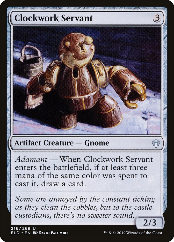 Clockwork Servant [Throne of Eldraine] - Magic: The Gathering - Card Brawlers | Quebec | Canada |