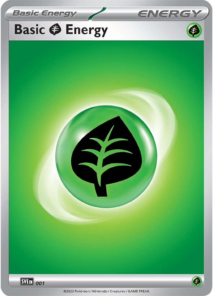 Grass Energy (001) [Scarlet & Violet: Base Set] - Pokémon - Card Brawlers | Quebec | Canada |
