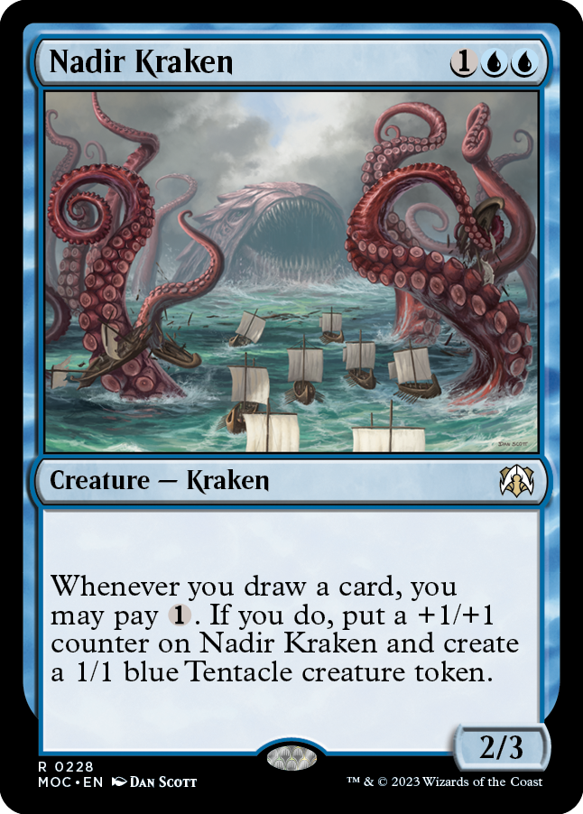 Nadir Kraken [March of the Machine Commander] - Magic: The Gathering - Card Brawlers | Quebec | Canada |