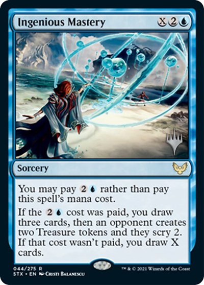 Ingenious Mastery (Promo Pack) [Strixhaven: School of Mages Promos] - Magic: The Gathering - Card Brawlers | Quebec | Canada |