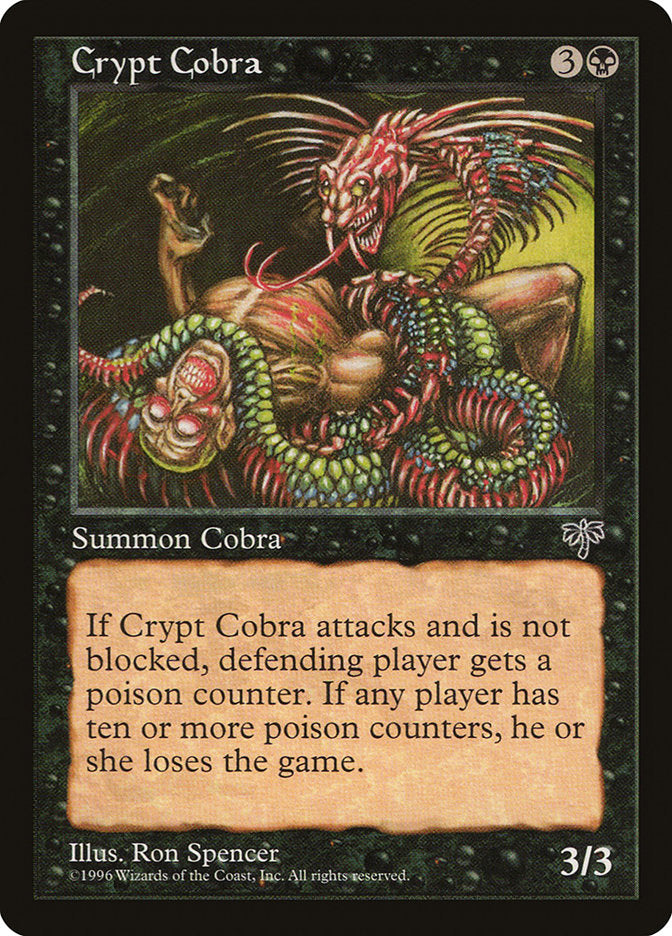 Crypt Cobra [Mirage] - Magic: The Gathering - Card Brawlers | Quebec | Canada |