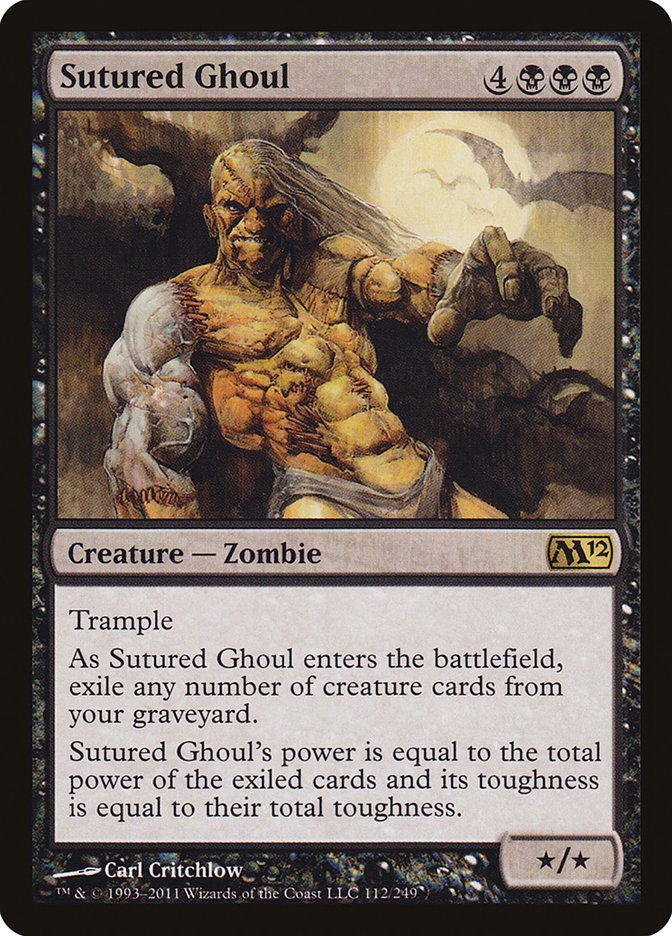 Sutured Ghoul [Magic 2012] - Magic: The Gathering - Card Brawlers | Quebec | Canada |