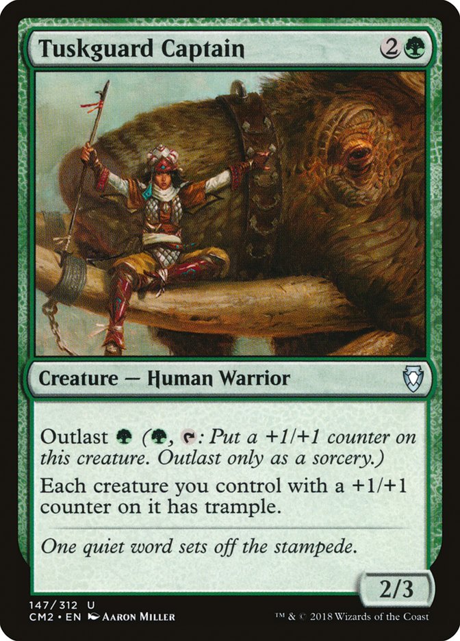 Tuskguard Captain [Commander Anthology Volume II] - Magic: The Gathering - Card Brawlers | Quebec | Canada |