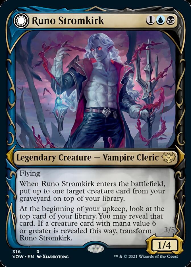 Runo Stromkirk // Krothuss, Lord of the Deep (Showcase Fang Frame) [Innistrad: Crimson Vow] - Magic: The Gathering - Card Brawlers | Quebec | Canada |