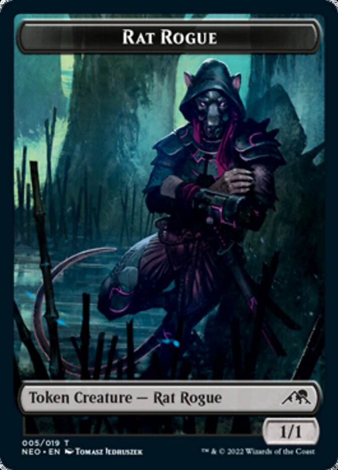 Rat Rogue Token [Kamigawa: Neon Dynasty Tokens] - Magic: The Gathering - Card Brawlers | Quebec | Canada |