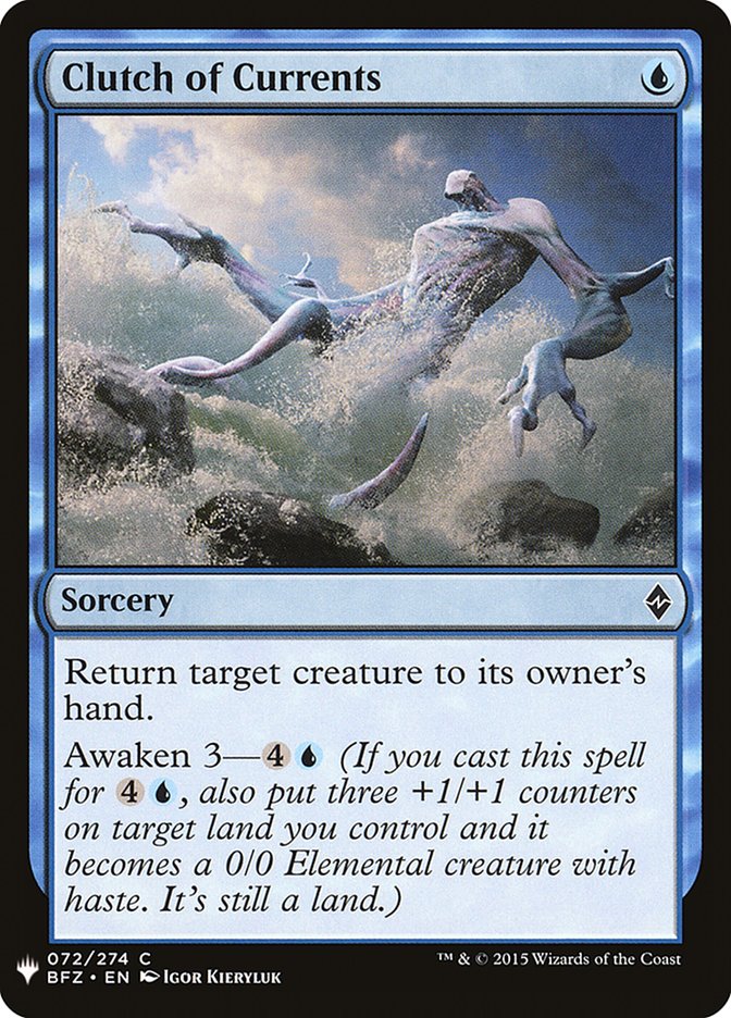 Clutch of Currents [Mystery Booster] - Magic: The Gathering - Card Brawlers | Quebec | Canada |