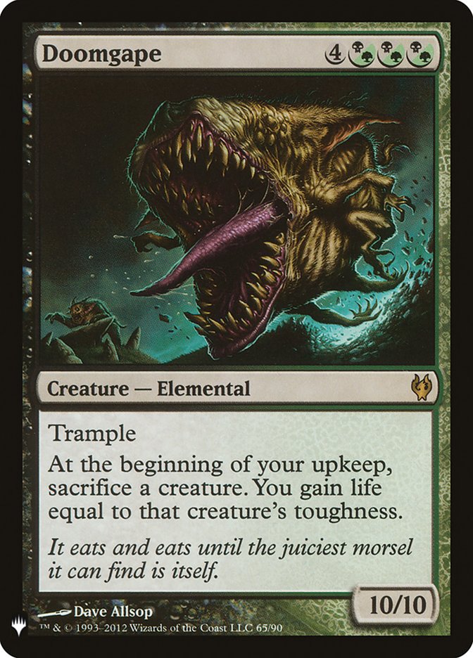 Doomgape [The List] - Magic: The Gathering - Card Brawlers | Quebec | Canada |