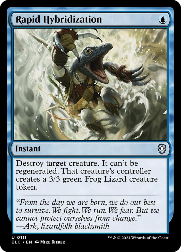 Rapid Hybridization [Bloomburrow Commander] - Magic: The Gathering - Card Brawlers | Quebec | Canada |
