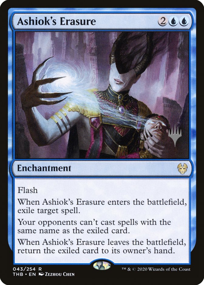 Ashiok's Erasure (Promo Pack) [Theros Beyond Death Promos] - Magic: The Gathering - Card Brawlers | Quebec | Canada |