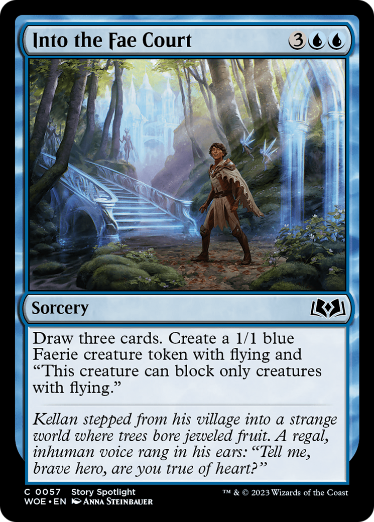 Into the Fae Court [Wilds of Eldraine] - Magic: The Gathering - Card Brawlers | Quebec | Canada |