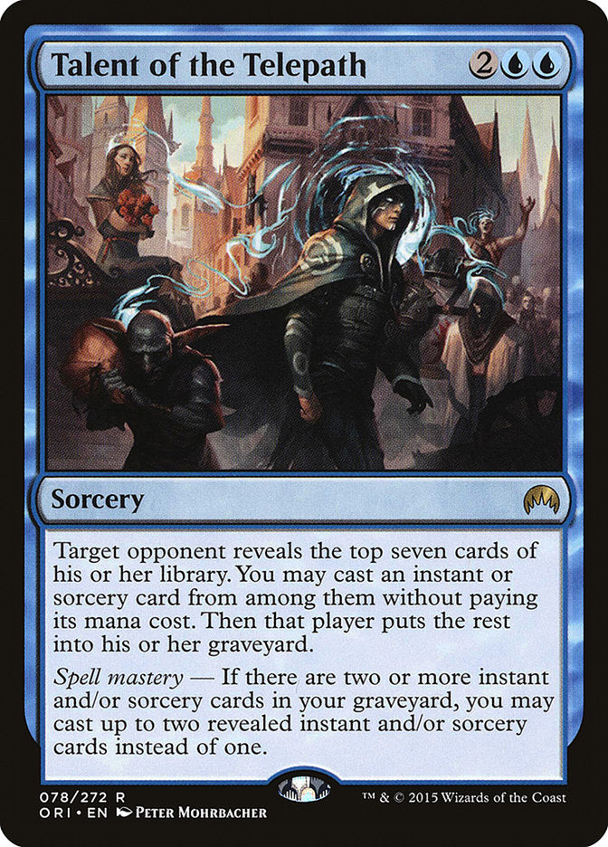 Talent of the Telepath [Magic Origins] - Magic: The Gathering - Card Brawlers | Quebec | Canada |