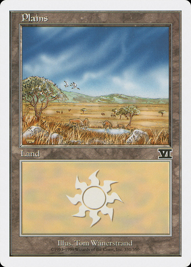 Plains (331) [Classic Sixth Edition] - Magic: The Gathering - Card Brawlers | Quebec | Canada |