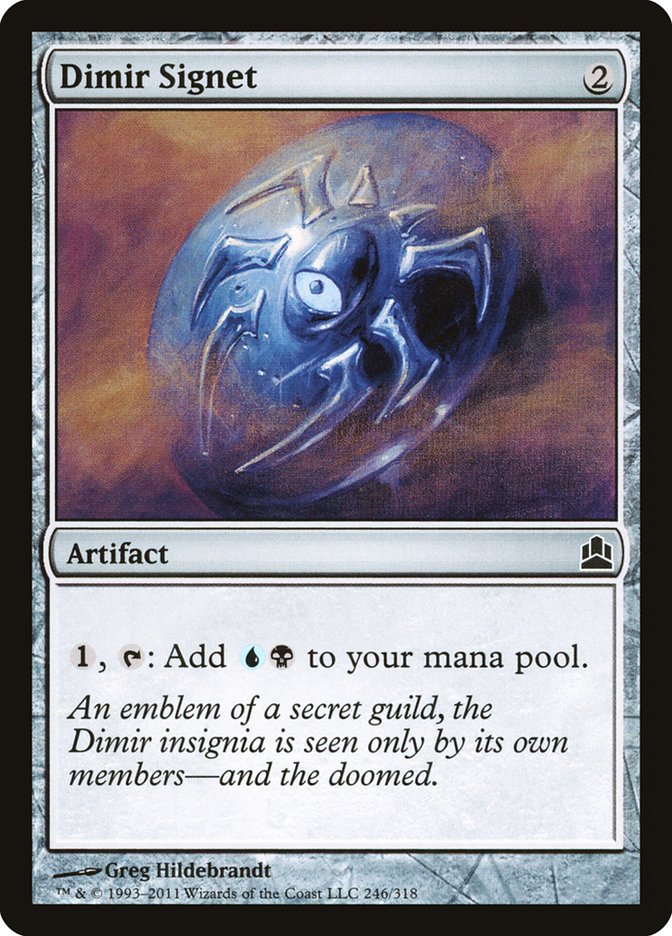 Dimir Signet [Commander 2011] - Magic: The Gathering - Card Brawlers | Quebec | Canada |